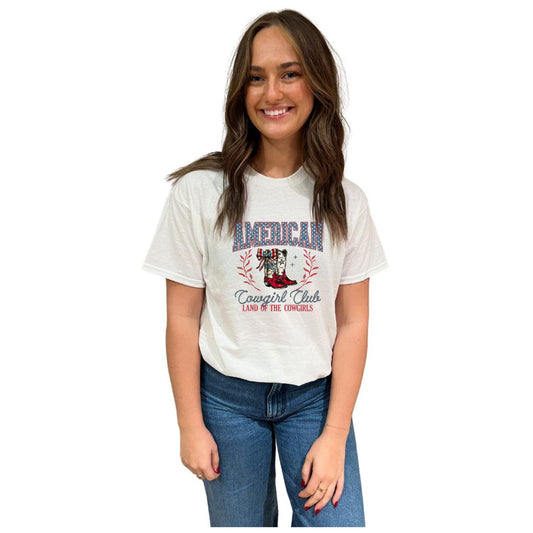 American Cowgirl Club Tee