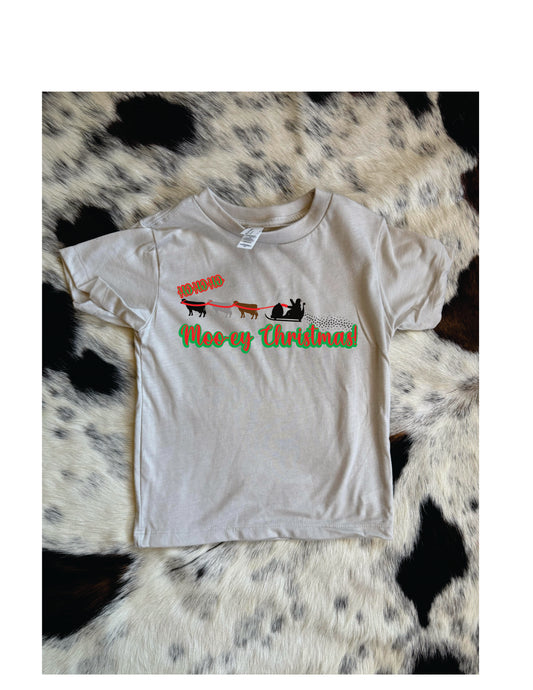 Kids Mooey Christmas Tee