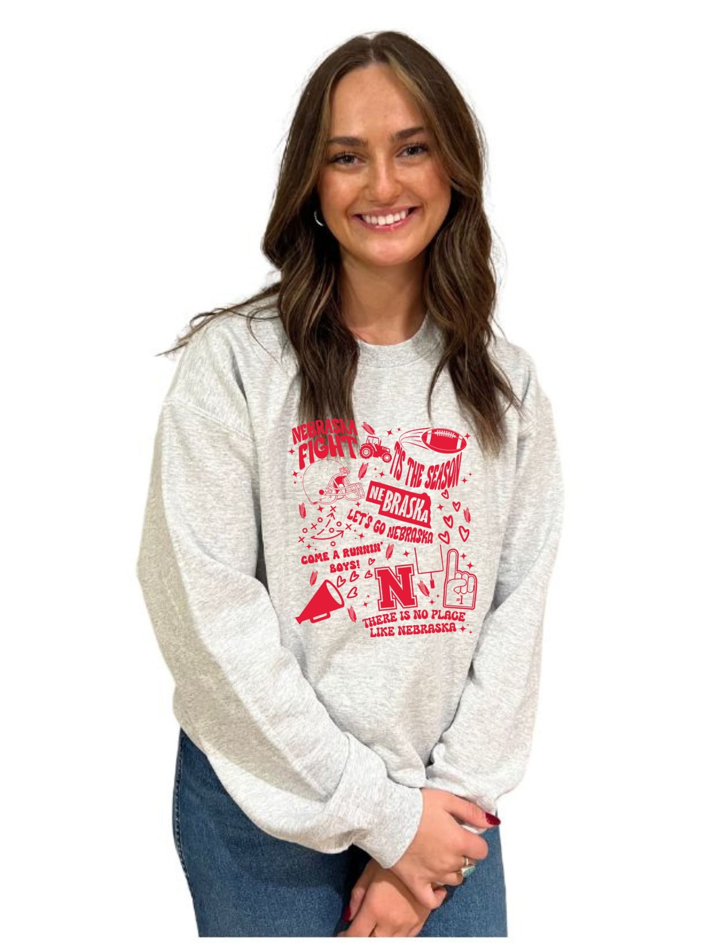 Nebraska Graphic Crewneck