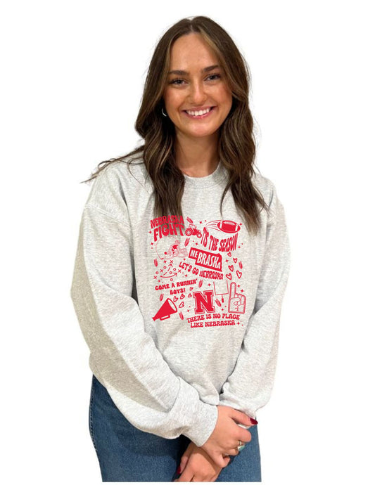 Nebraska Graphic Crewneck