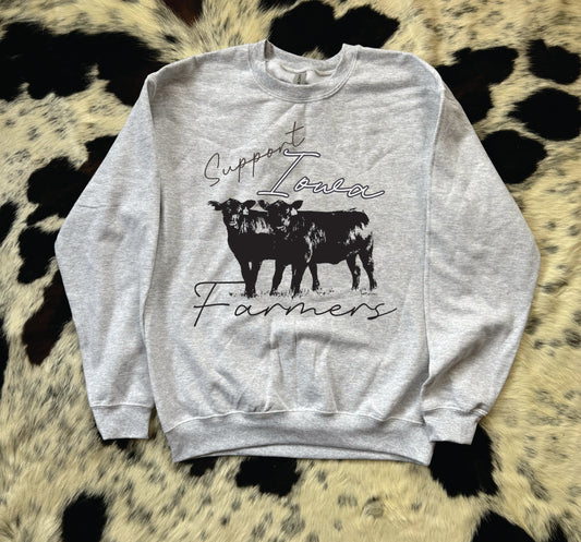 Support Iowa Farmers Crewneck