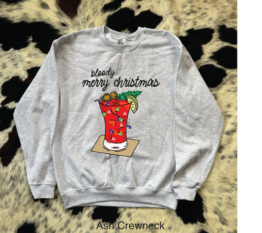 Bloody Merry Christmas Crewneck