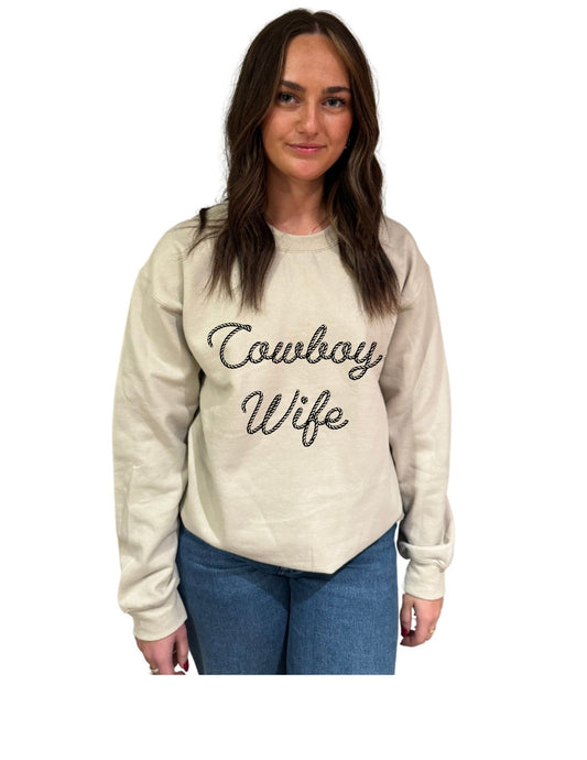 Cowboy Wife Crewneck