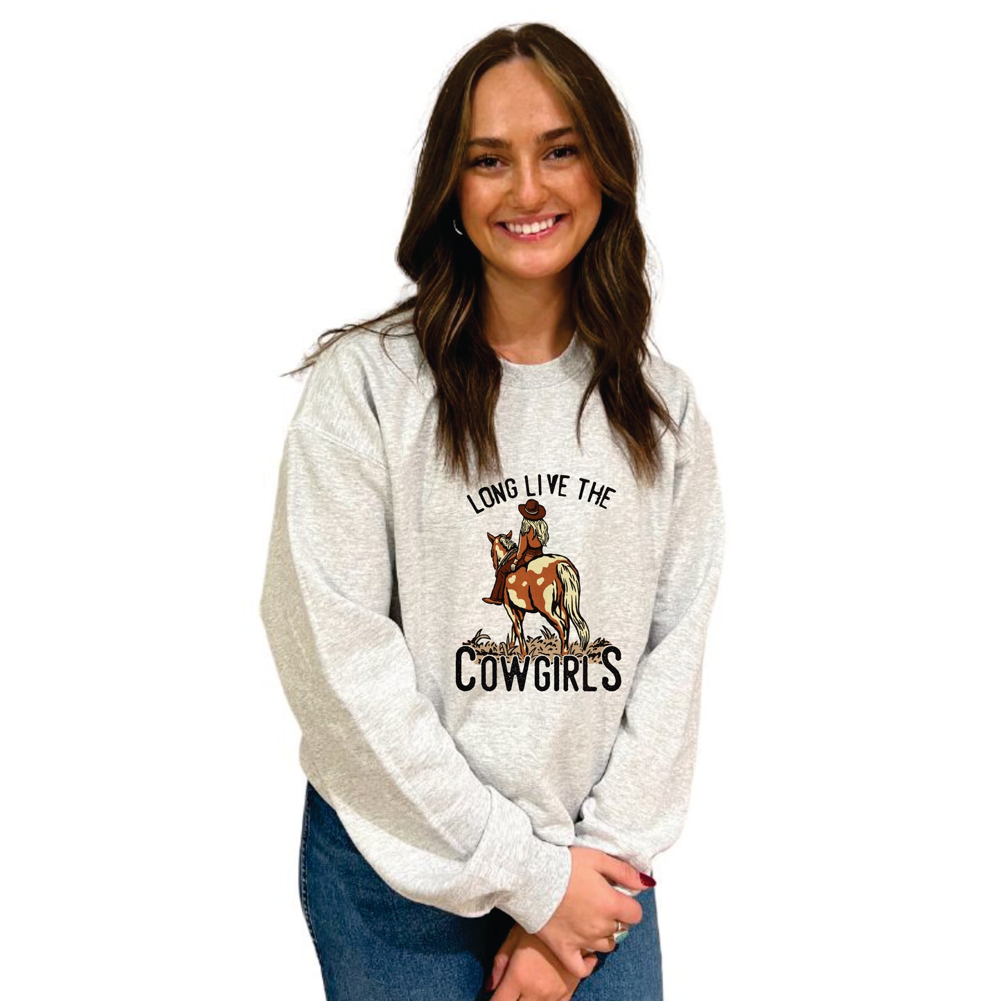 Long Live The Cowgirls Crewneck