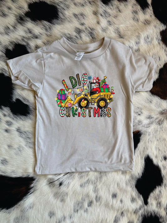 Kids I Dig Christmas Tee