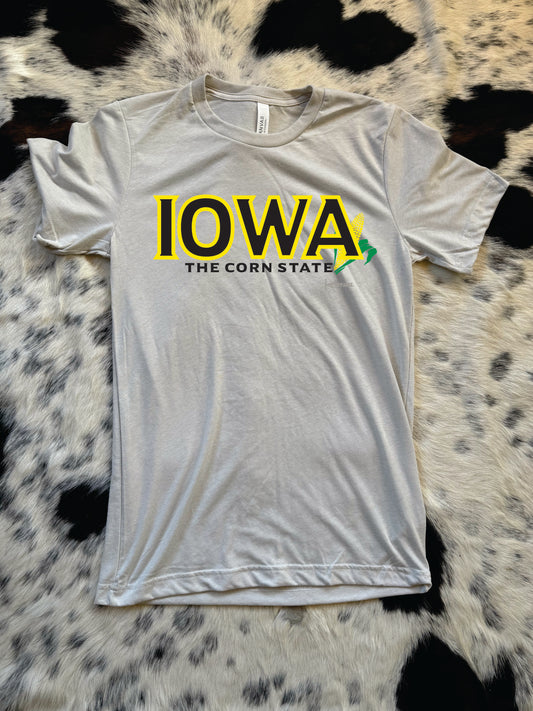 Iowa the corn state corn Tee