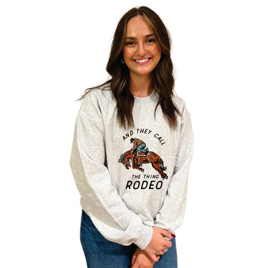 And they call the thing Rodeo crewneck