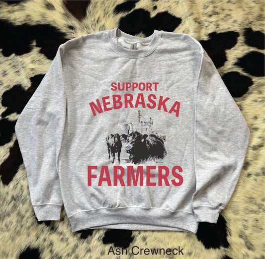 Support NE Farmers Crewneck